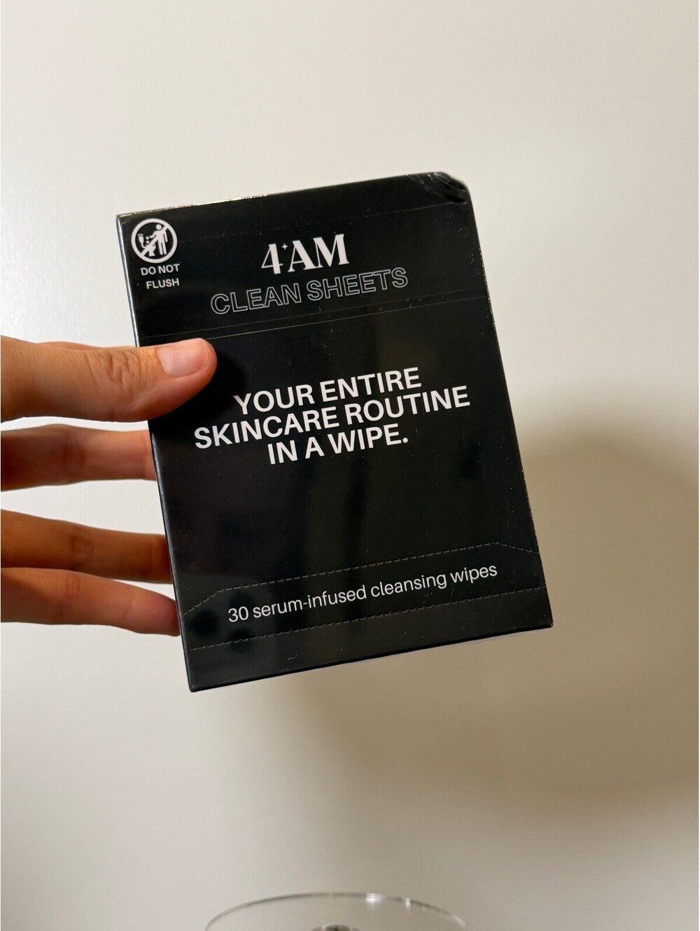 4AM Clean Sheets Serum Infused Cleansing Wipes 30 Count NEW